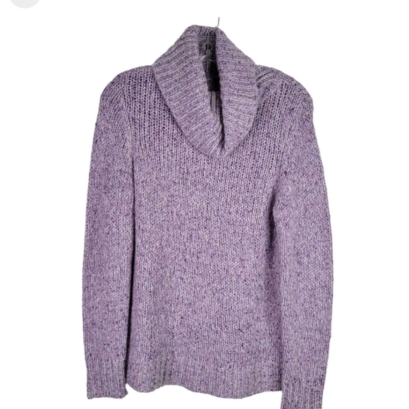 Talbots purple mo hair sweater size small - Picture 1 of 4